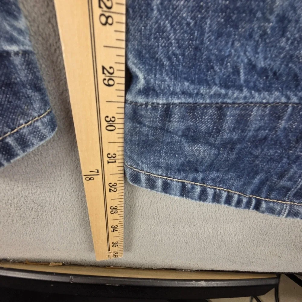 Vintage Levis Engineered Jeans Mens 32x32 Blue Twisted Button Fly Medium Wash